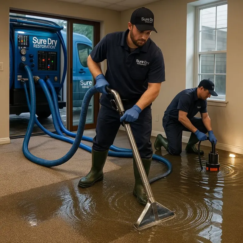 Water Extraction and Removal process in Gillespie, IL